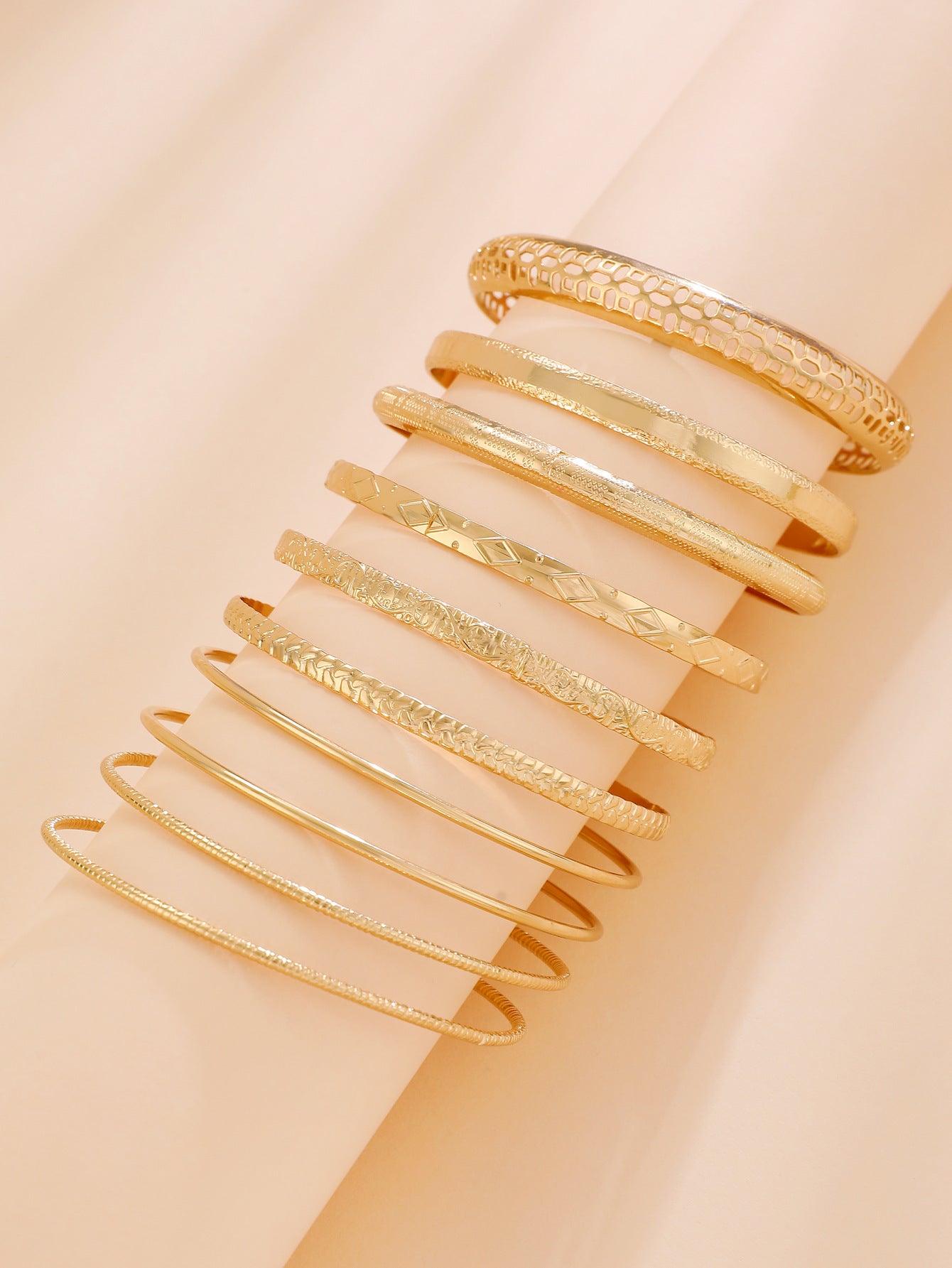 alloy bracelets set