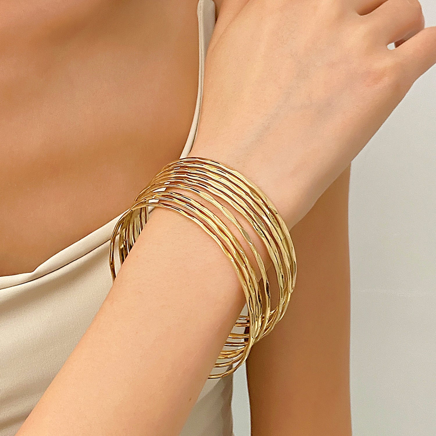 alloy bracelets set
