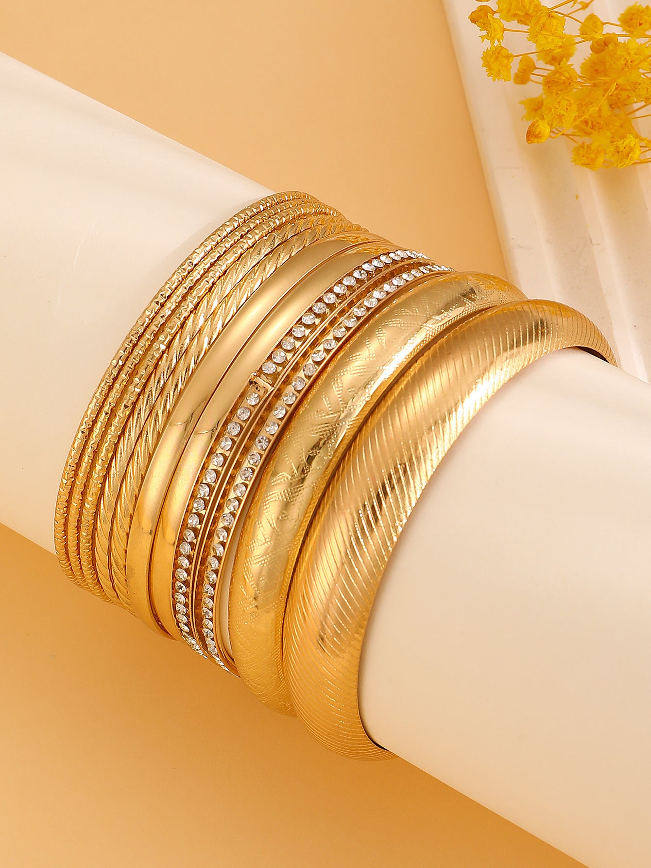 alloy bracelets set
