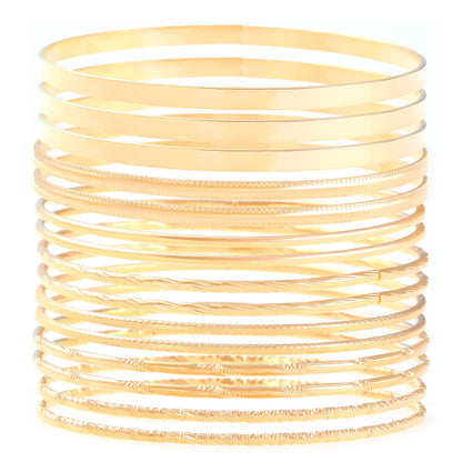 alloy bracelets set