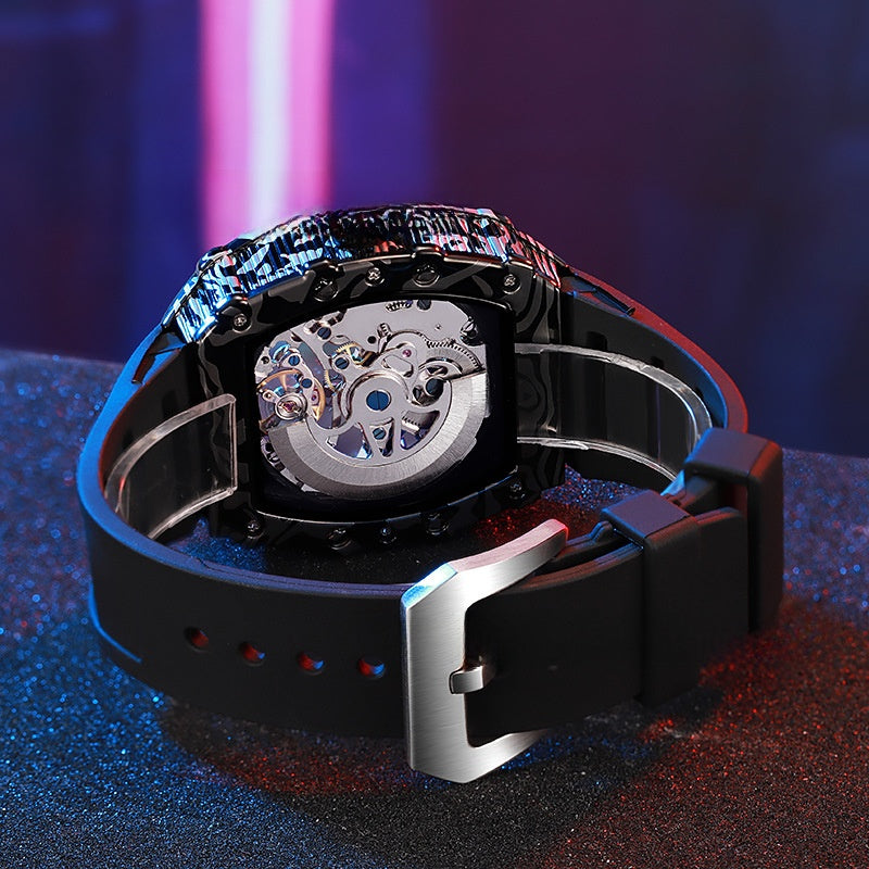 Alloy case mechanical watch