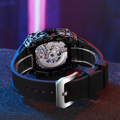 Alloy case mechanical watch