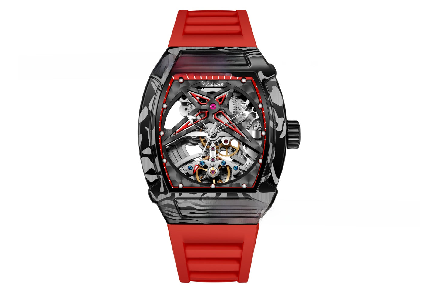 Alloy case mechanical watch
