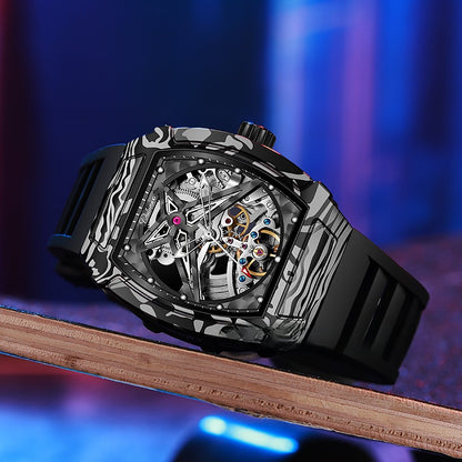 Alloy case mechanical watch