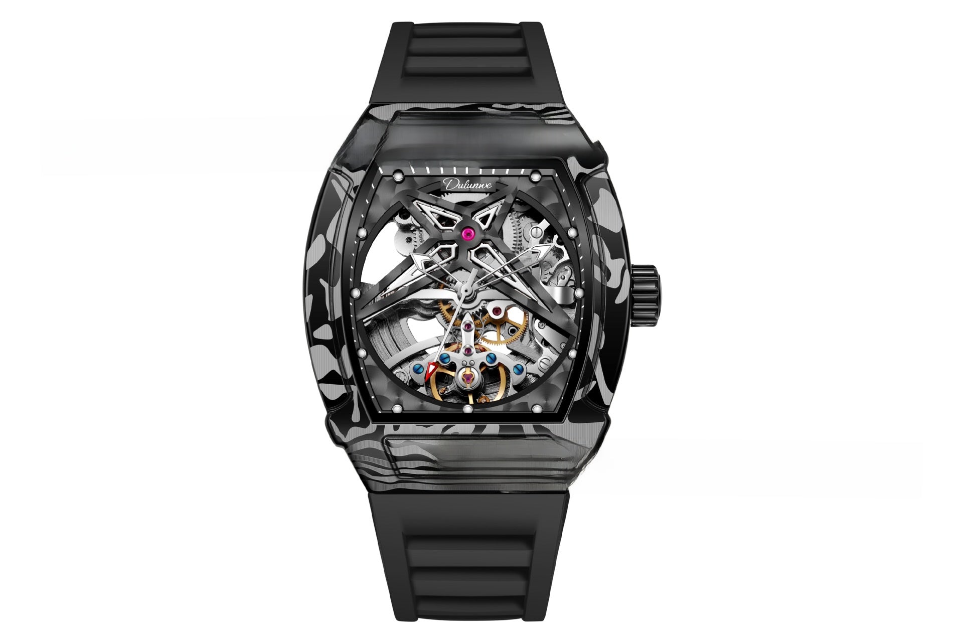 Alloy case mechanical watch