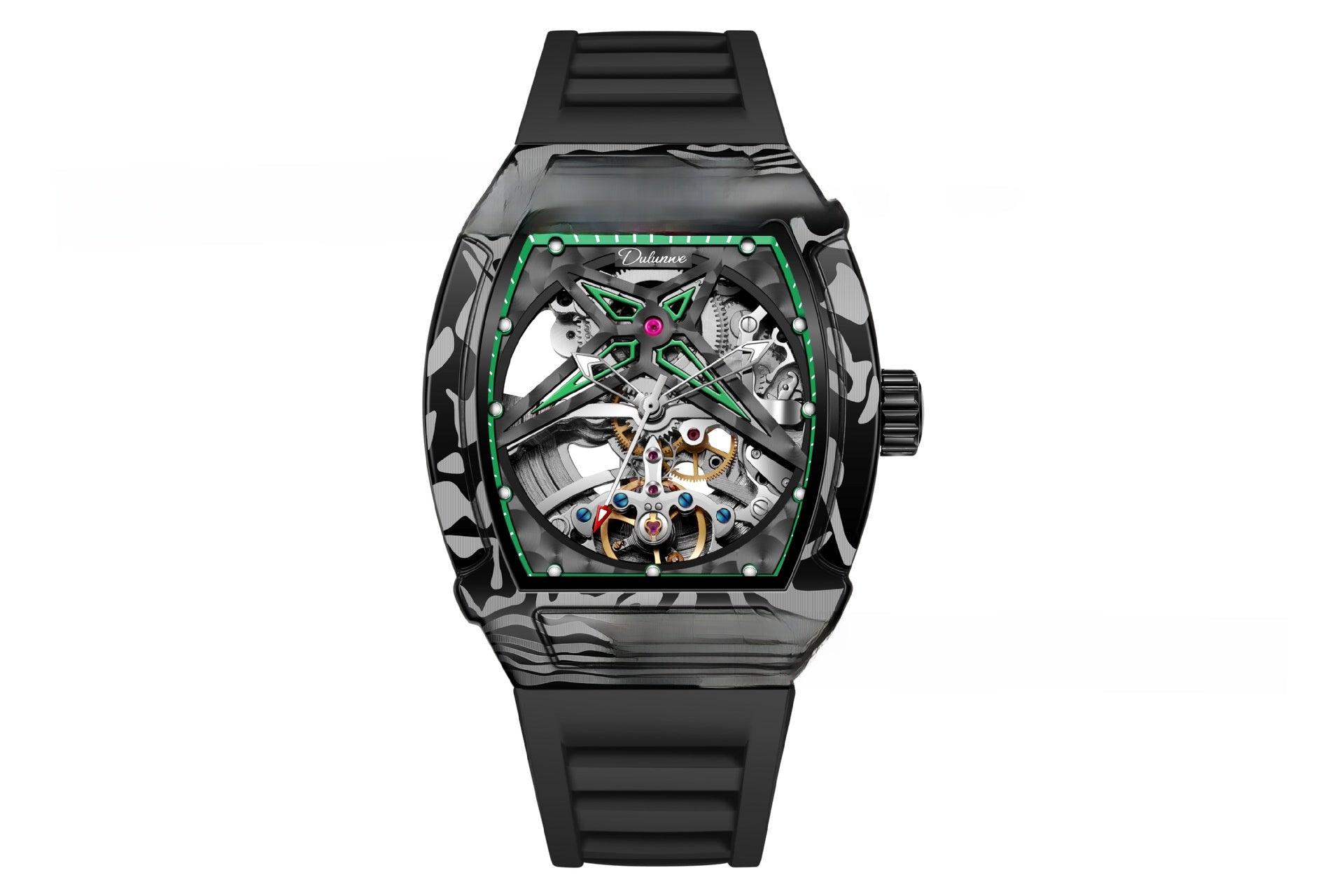 Alloy case mechanical watch