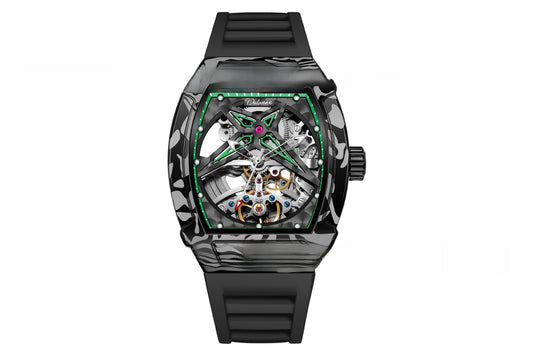 Alloy case mechanical watch