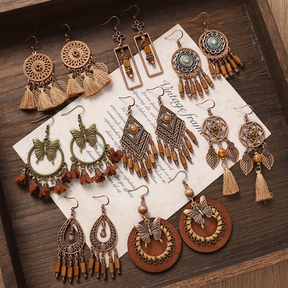 alloy earrings