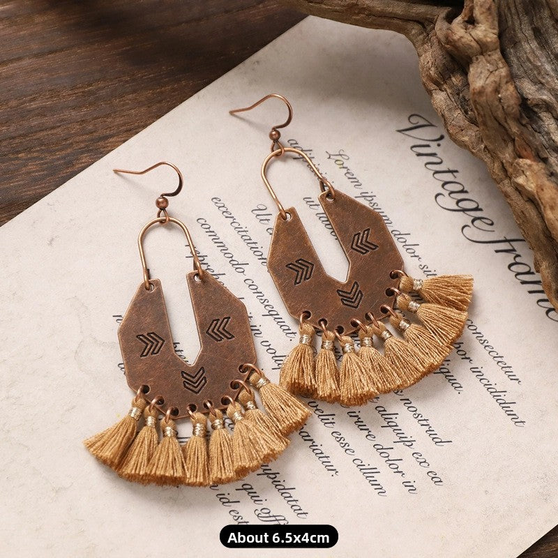 alloy earrings