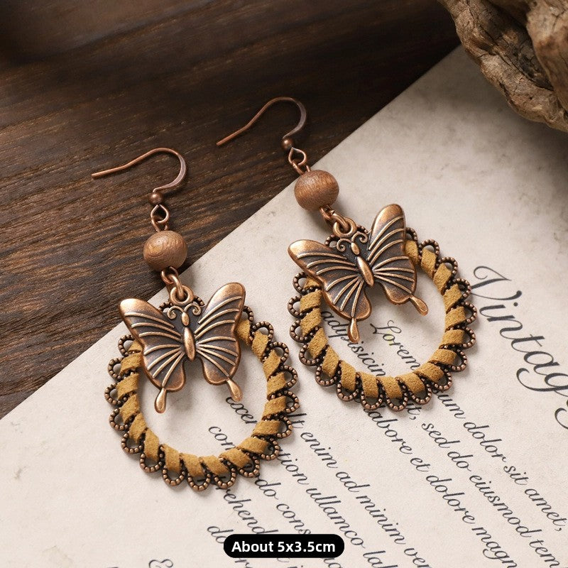 alloy earrings