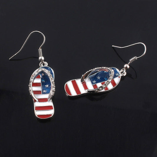 Alloy earrings