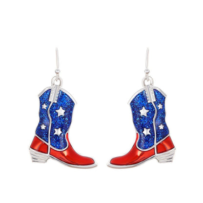 Alloy earrings