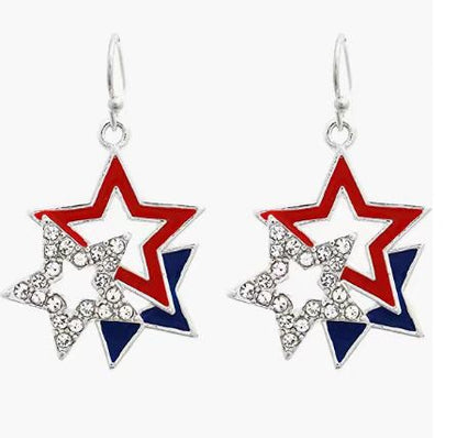 Alloy earrings