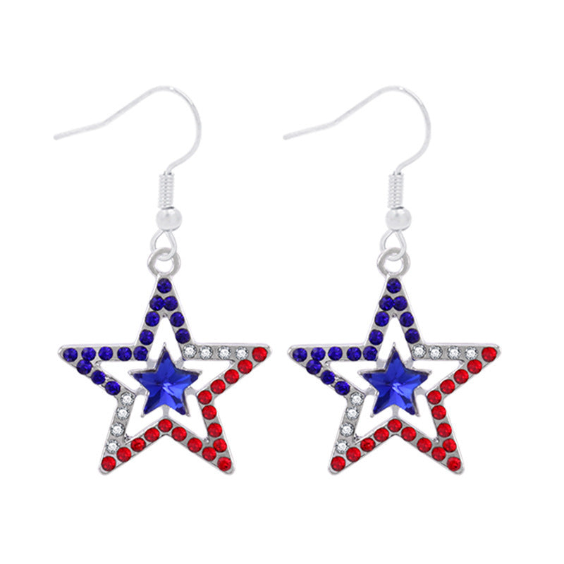 Alloy earrings