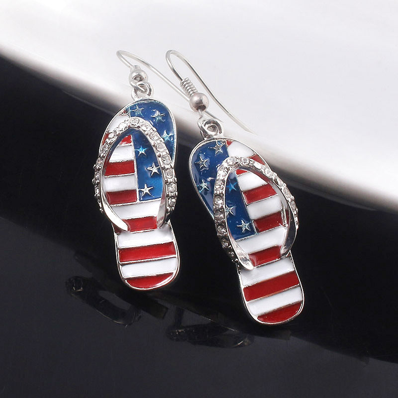 Alloy earrings