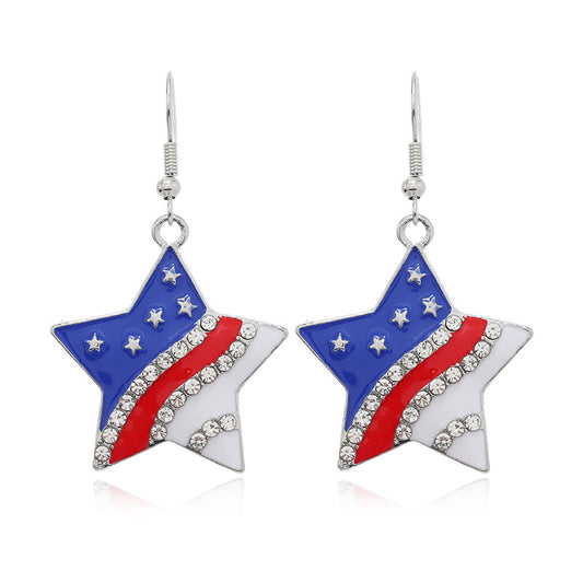 Alloy earrings