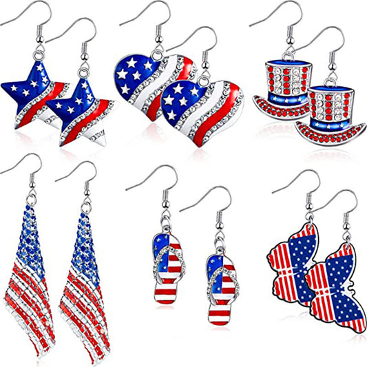 Alloy earrings