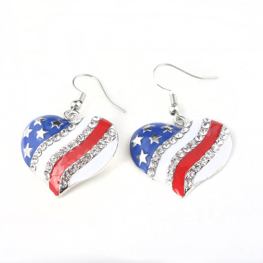 Alloy earrings