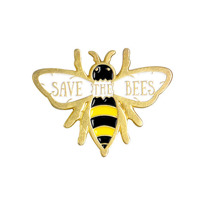 Alloy enamel bee pin