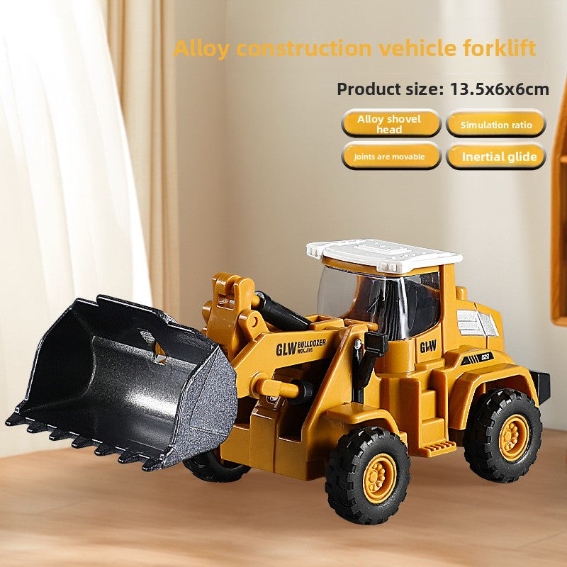 Alloy Engineering Vehicle Toy
