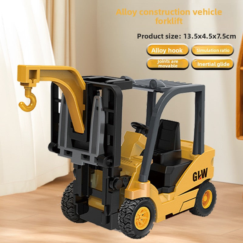 Alloy Engineering Vehicle Toy
