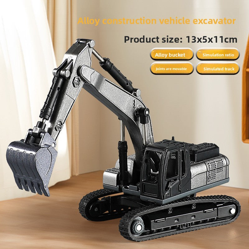 Alloy Engineering Vehicle Toy