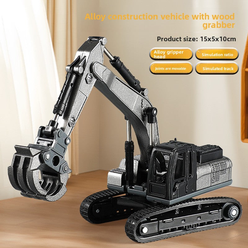 Alloy Engineering Vehicle Toy