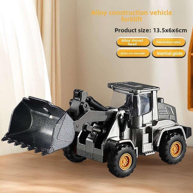 Alloy Engineering Vehicle Toy