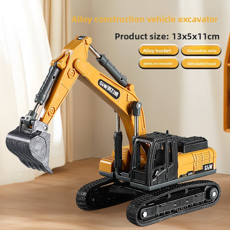 Alloy Engineering Vehicle Toy
