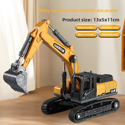 Alloy Engineering Vehicle Toy