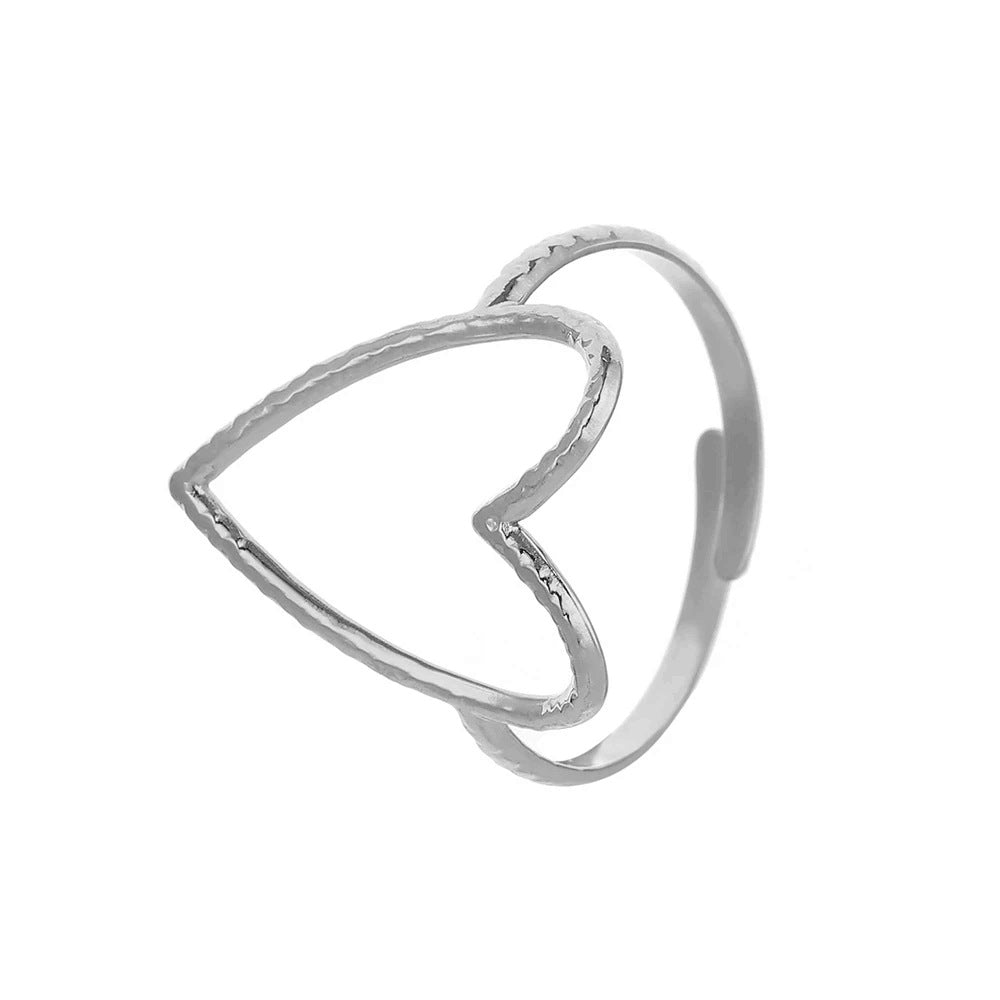 Alloy geometric cross ring