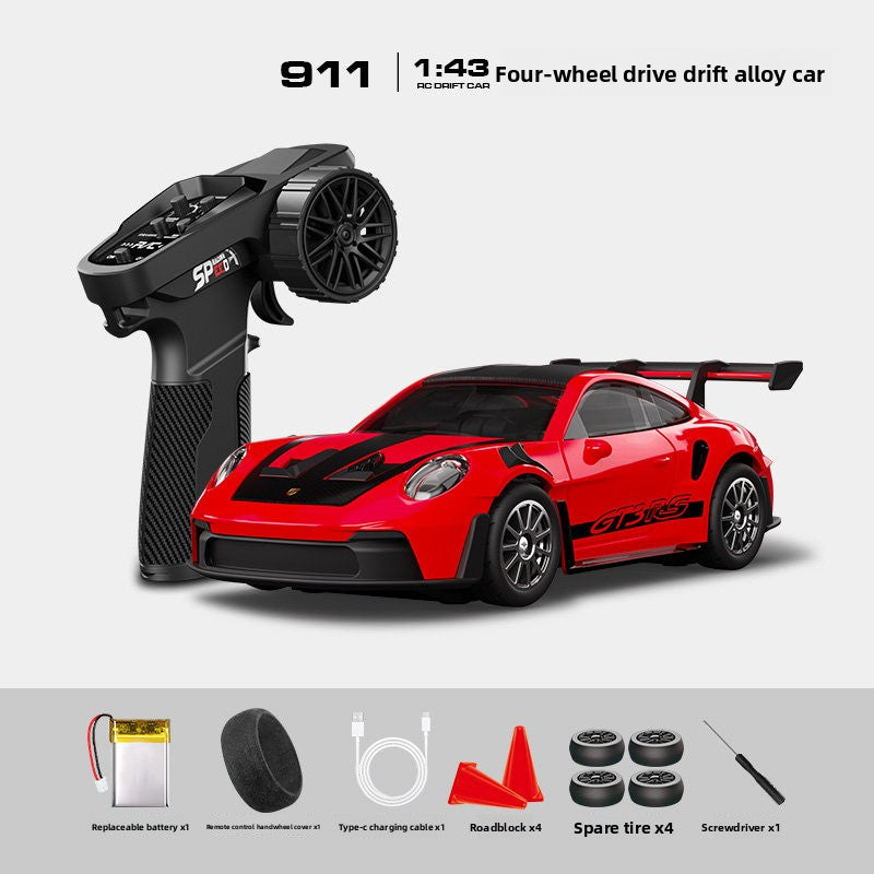 Alloy High-Speed ​​Four-Wheel Drive Drift Remote Control Car