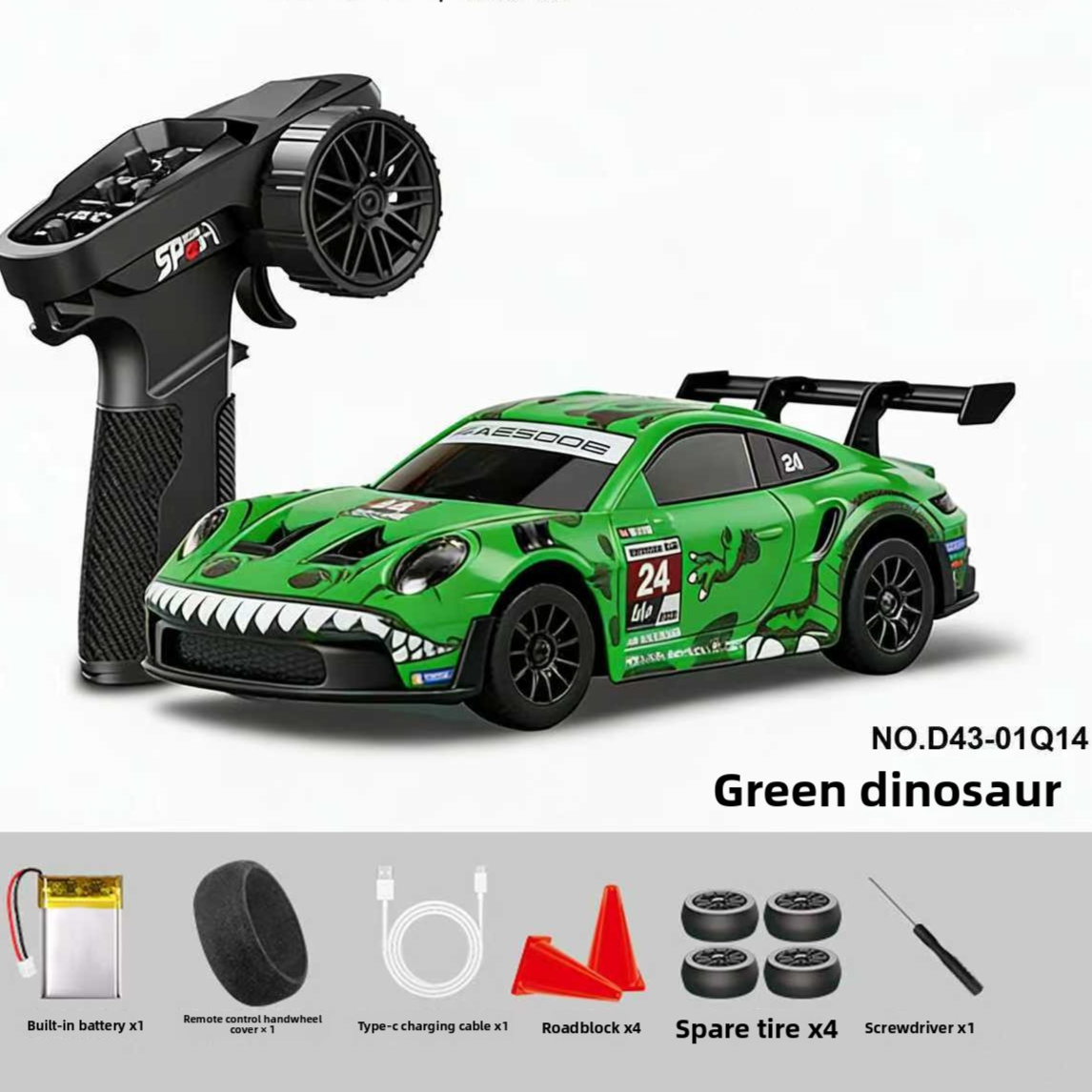 Alloy High-Speed ​​Four-Wheel Drive Drift Remote Control Car