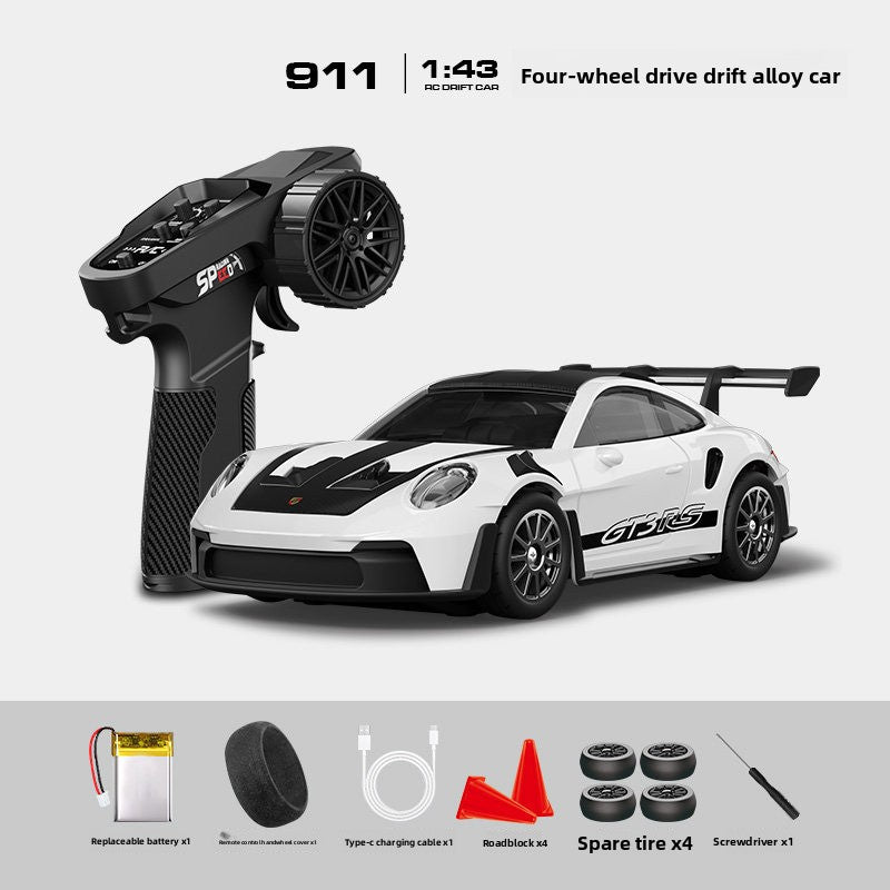 Alloy High-Speed ​​Four-Wheel Drive Drift Remote Control Car