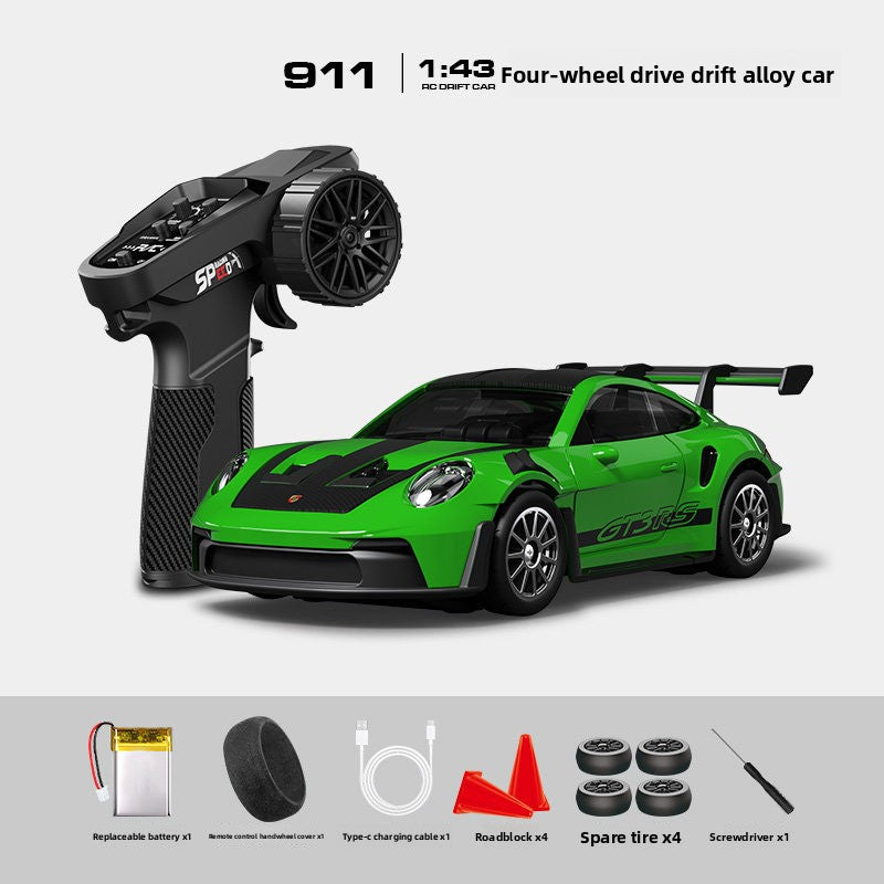 Alloy High-Speed ​​Four-Wheel Drive Drift Remote Control Car