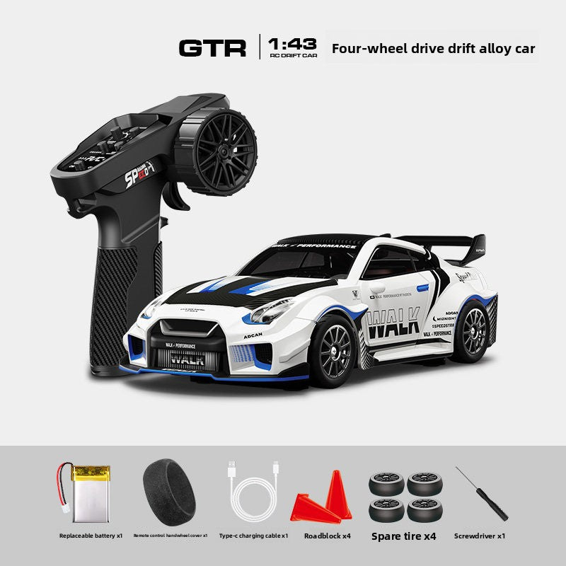 Alloy High-Speed ​​Four-Wheel Drive Drift Remote Control Car