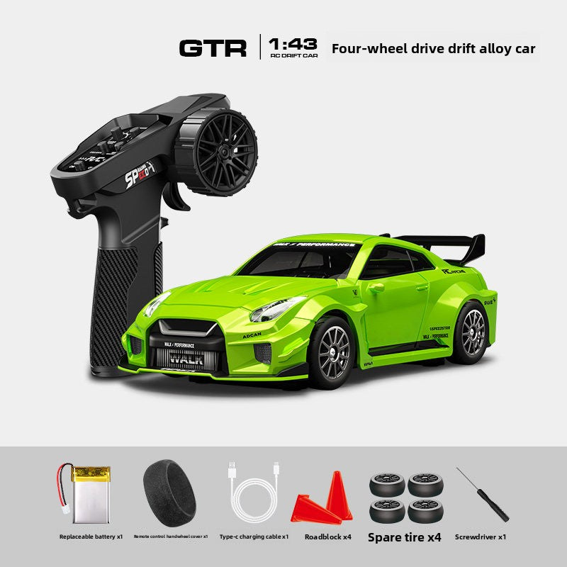 Alloy High-Speed ​​Four-Wheel Drive Drift Remote Control Car