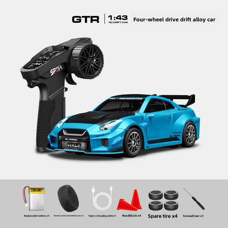 Alloy High-Speed ​​Four-Wheel Drive Drift Remote Control Car