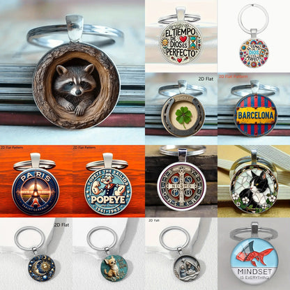 Alloy Keychain