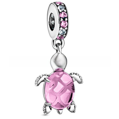 Alloy large-hole bead string beads