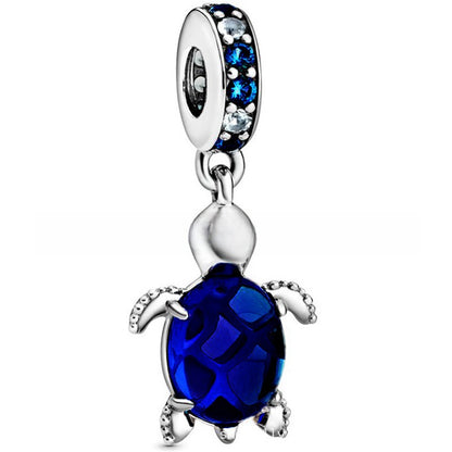 Alloy large-hole bead string beads