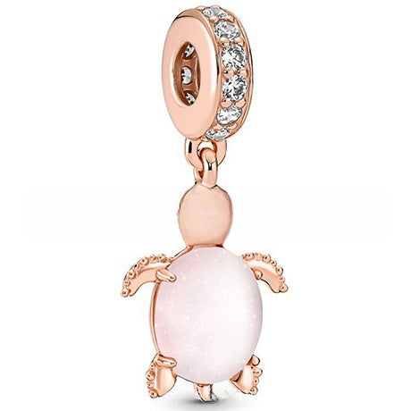 Alloy large-hole bead string beads