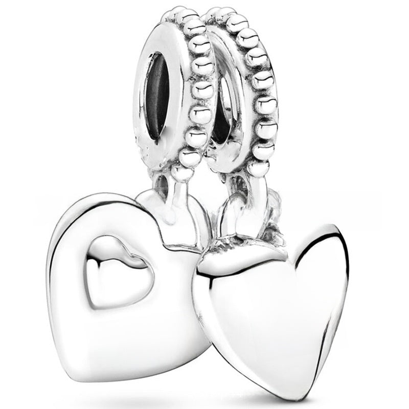 Alloy large-hole bead string beads