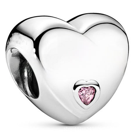 Alloy large-hole bead string beads