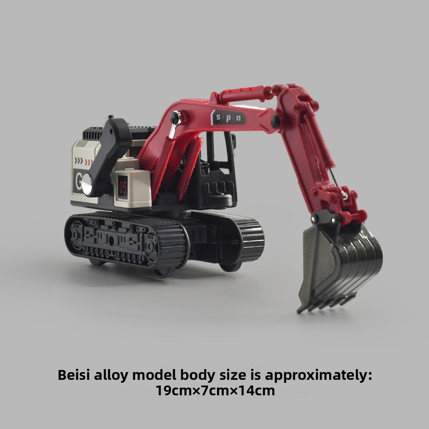 Alloy Sanitation Truck Toy with Inertia Motion