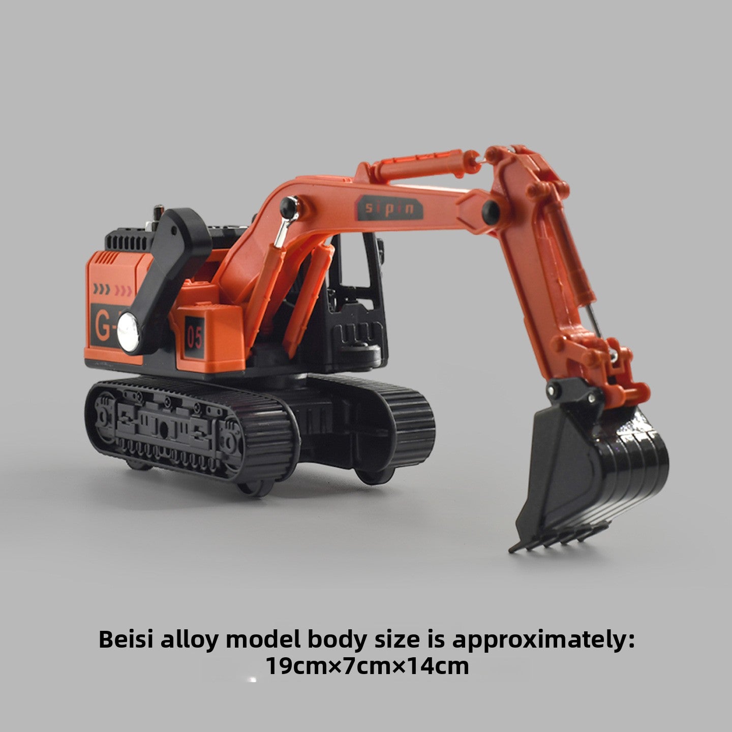 Alloy Sanitation Truck Toy with Inertia Motion