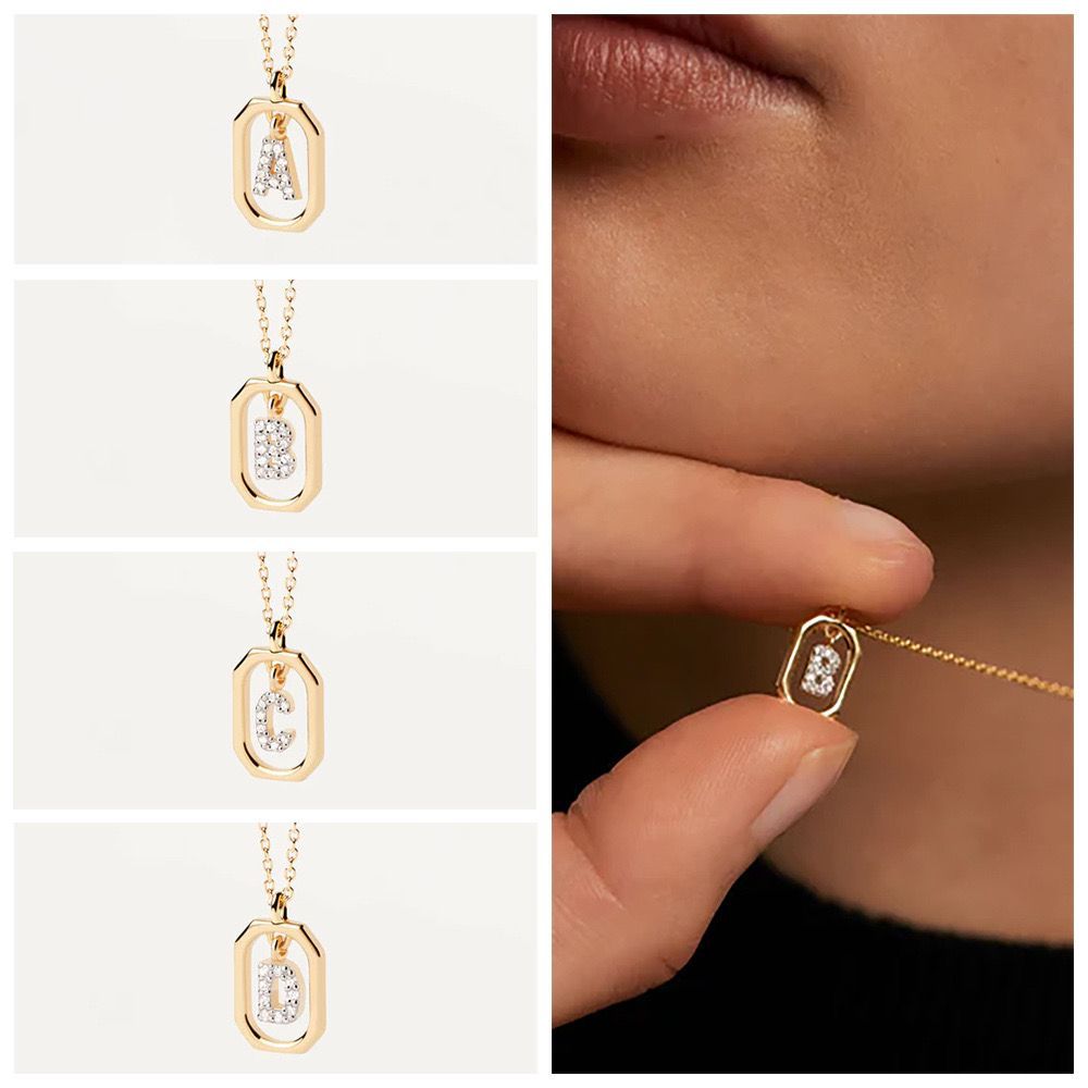 Alphabet Letter Necklace