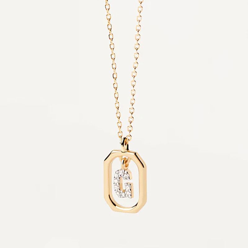 Alphabet Letter Necklace
