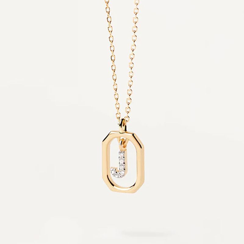 Alphabet Letter Necklace