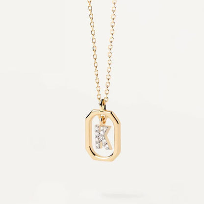 Alphabet Letter Necklace